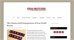 Desktop Screenshot of freesnatcher.com